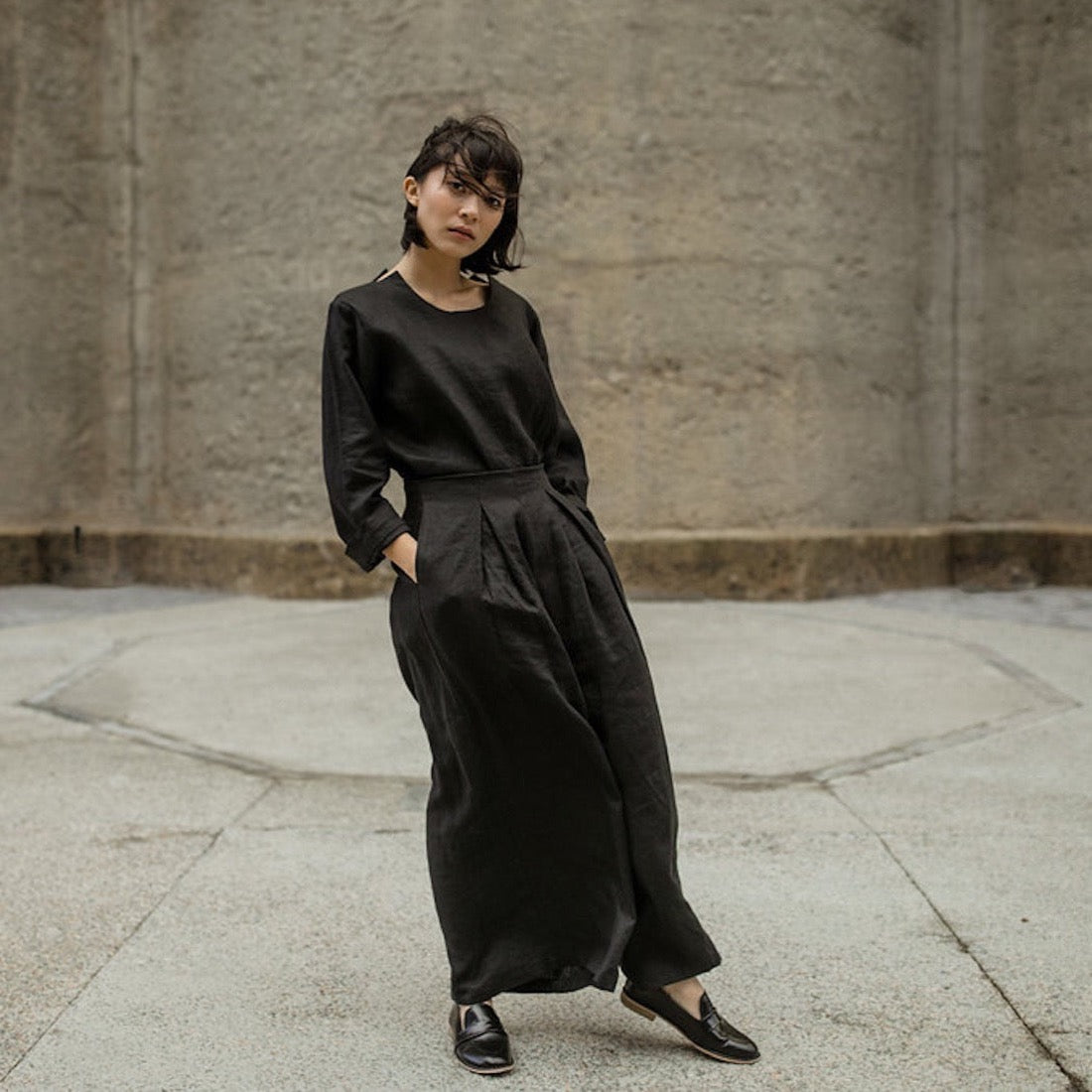 LINEN CULOTTES